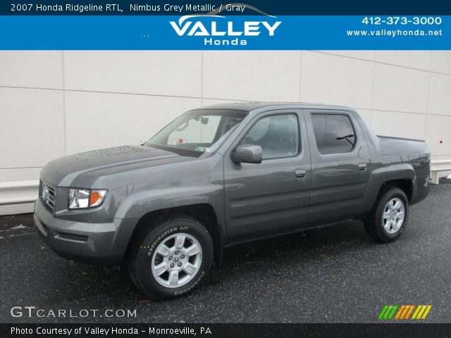 2007 Honda Ridgeline RTL in Nimbus Grey Metallic