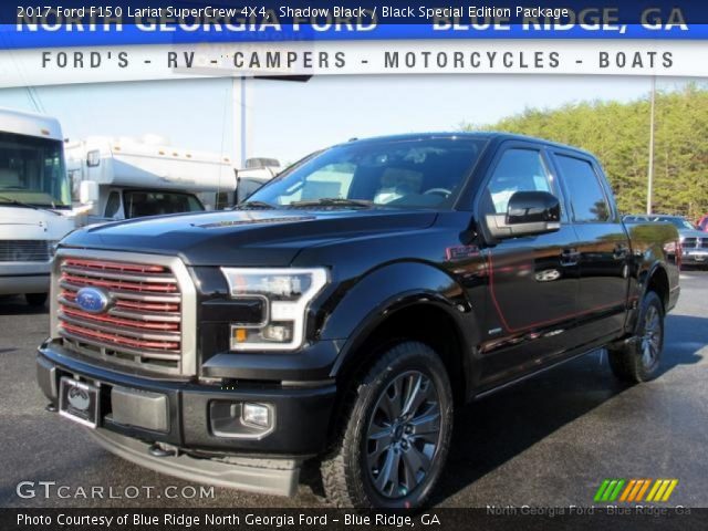 2017 Ford F150 Lariat SuperCrew 4X4 in Shadow Black