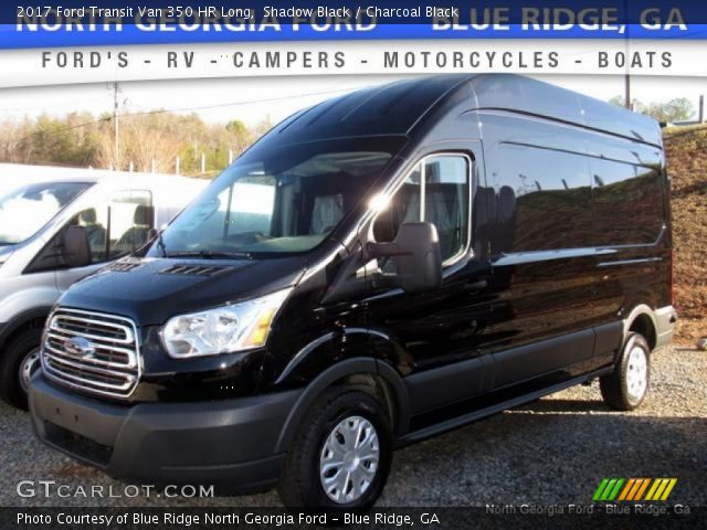 2017 Ford Transit Van 350 HR Long in Shadow Black