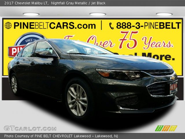 2017 Chevrolet Malibu LT in Nightfall Gray Metallic