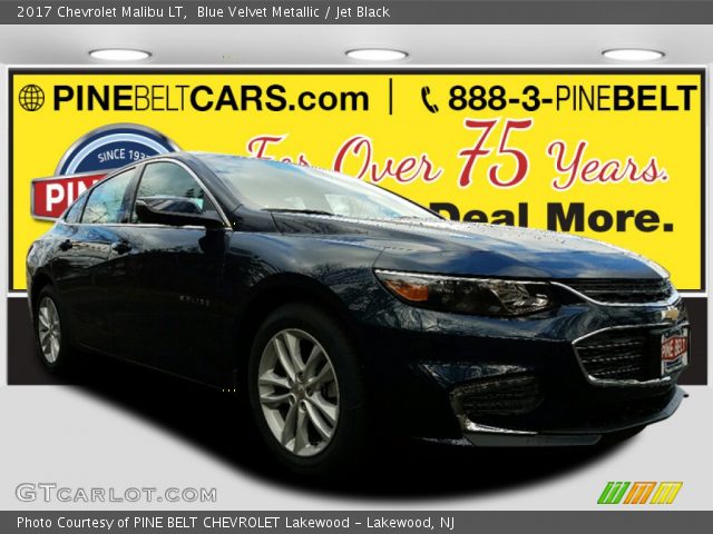 2017 Chevrolet Malibu LT in Blue Velvet Metallic