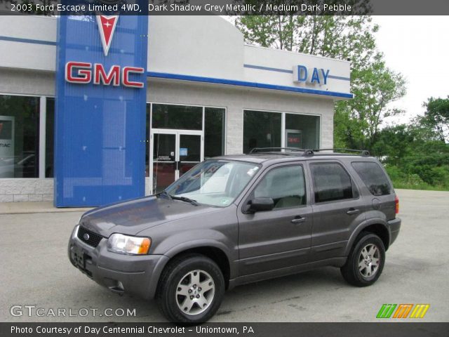 2003 Ford Escape Limited 4WD in Dark Shadow Grey Metallic