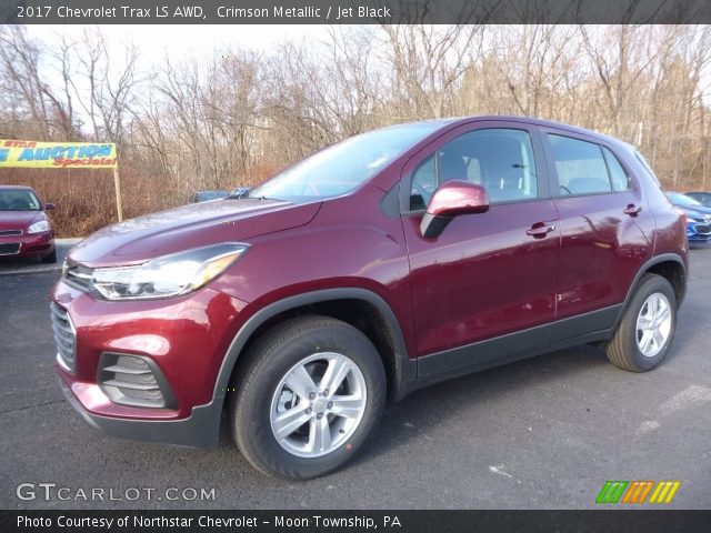 2017 Chevrolet Trax LS AWD in Crimson Metallic