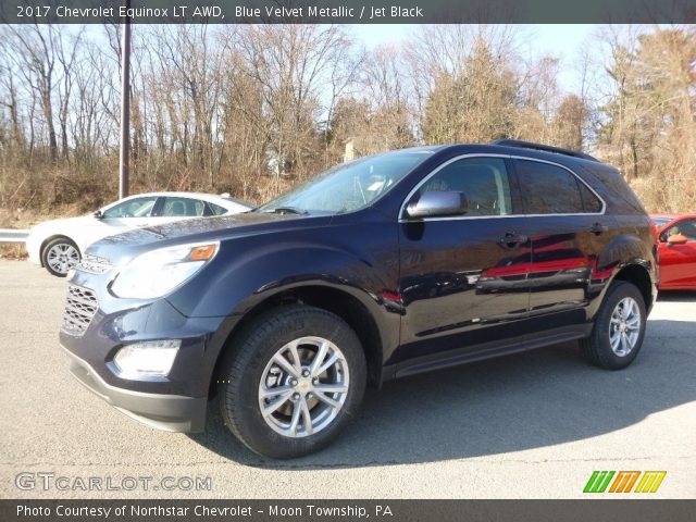 2017 Chevrolet Equinox LT AWD in Blue Velvet Metallic