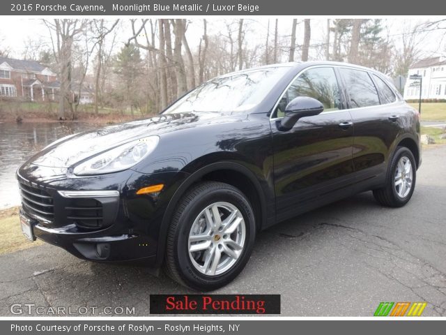 2016 Porsche Cayenne  in Moonlight Blue Metallic