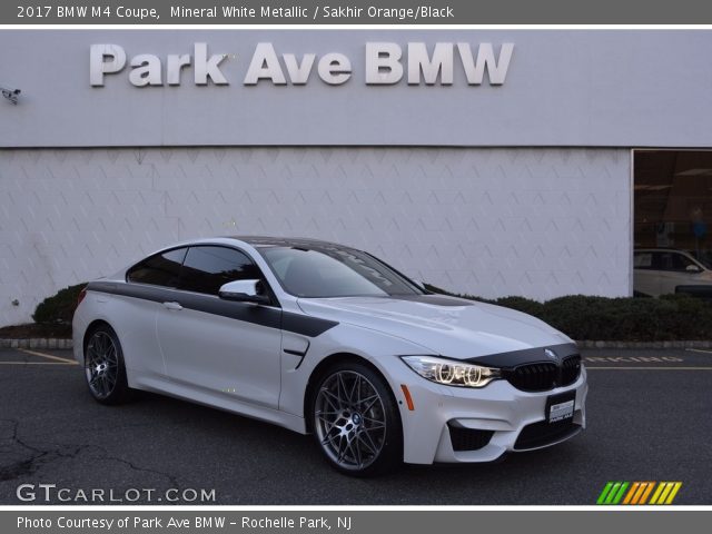 2017 BMW M4 Coupe in Mineral White Metallic