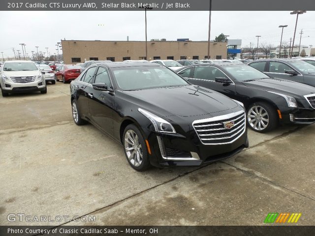 2017 Cadillac CTS Luxury AWD in Stellar Black Metallic