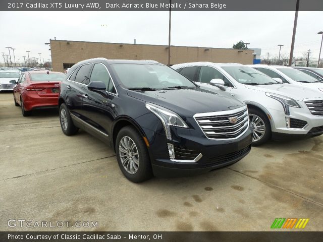 2017 Cadillac XT5 Luxury AWD in Dark Adriatic Blue Metallic