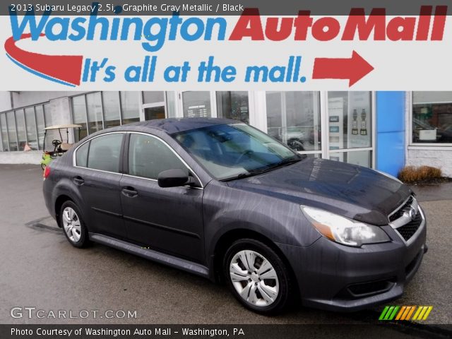2013 Subaru Legacy 2.5i in Graphite Gray Metallic