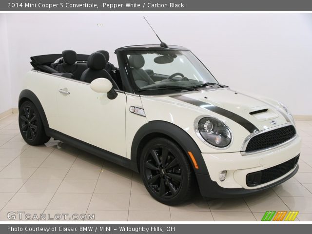 2014 Mini Cooper S Convertible in Pepper White