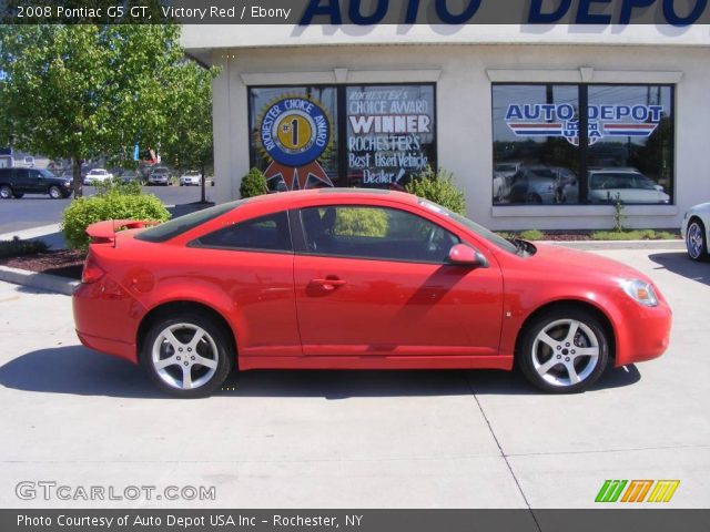 2008 Pontiac G5 GT in Victory Red
