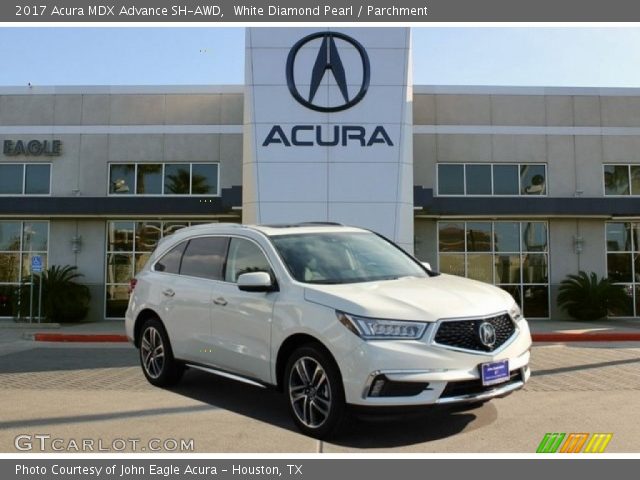 2017 Acura MDX Advance SH-AWD in White Diamond Pearl
