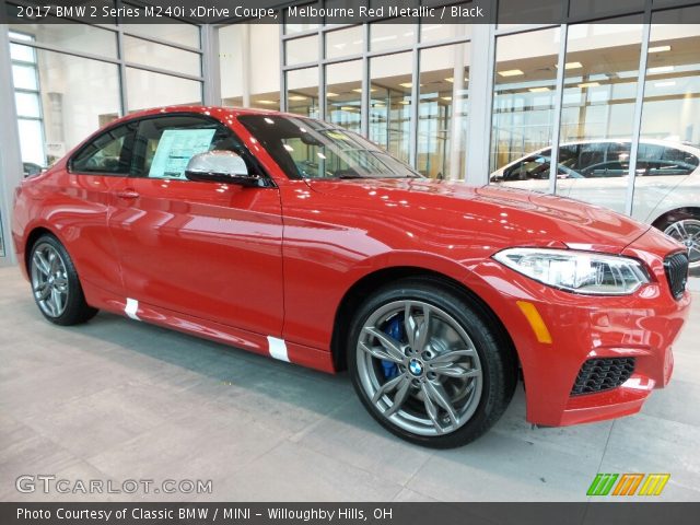 2017 BMW 2 Series M240i xDrive Coupe in Melbourne Red Metallic