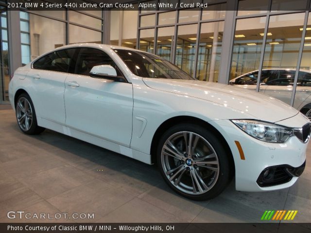2017 BMW 4 Series 440i xDrive Gran Coupe in Alpine White
