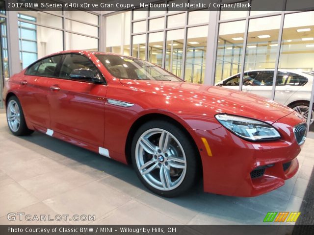2017 BMW 6 Series 640i xDrive Gran Coupe in Melbourne Red Metallic