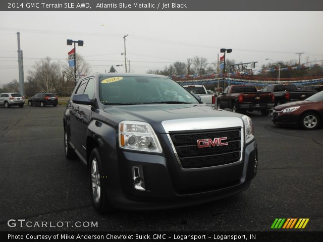 2014 GMC Terrain SLE AWD in Atlantis Blue Metallic