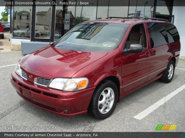 2003 Oldsmobile Silhouette GL in Ruby Red