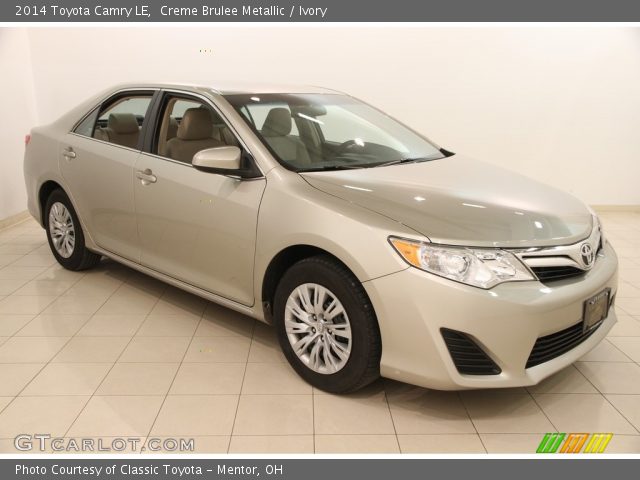 2014 Toyota Camry LE in Creme Brulee Metallic
