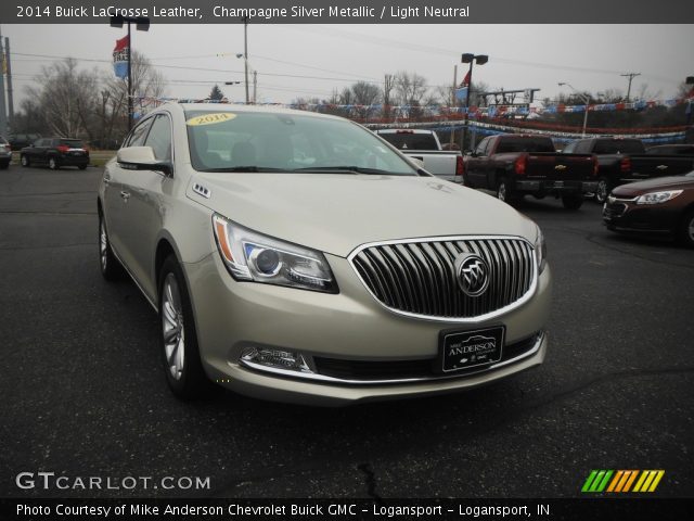 2014 Buick LaCrosse Leather in Champagne Silver Metallic