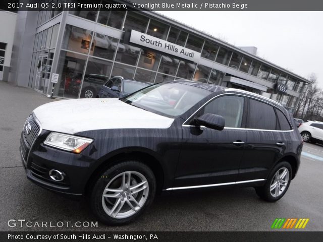2017 Audi Q5 2.0 TFSI Premium quattro in Moonlight Blue Metallic
