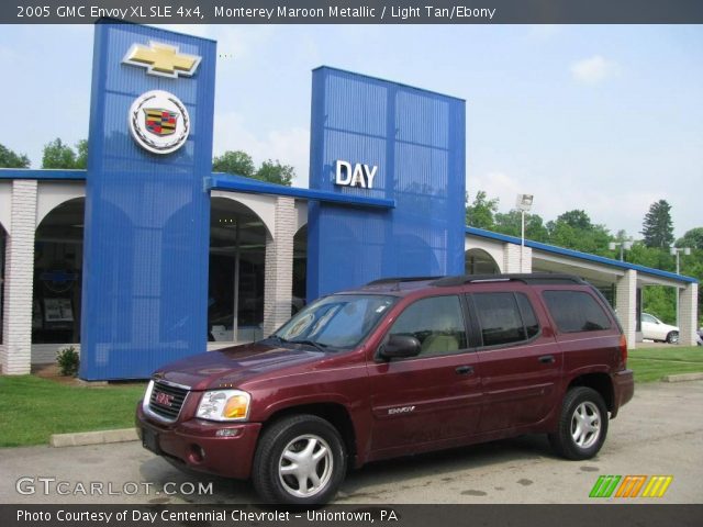 2005 GMC Envoy XL SLE 4x4 in Monterey Maroon Metallic