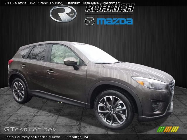 2016 Mazda CX-5 Grand Touring in Titanium Flash Mica