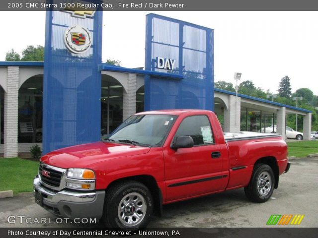 2005 GMC Sierra 1500 Regular Cab in Fire Red