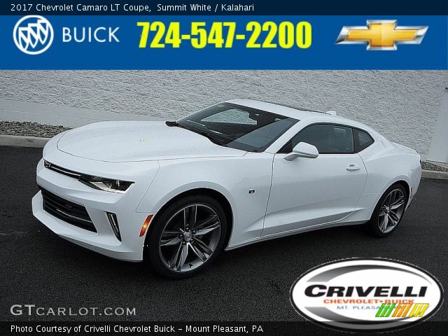 2017 Chevrolet Camaro LT Coupe in Summit White