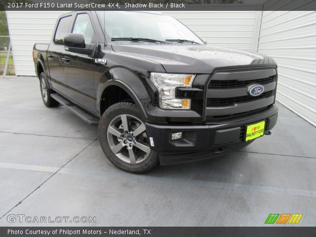 2017 Ford F150 Lariat SuperCrew 4X4 in Shadow Black