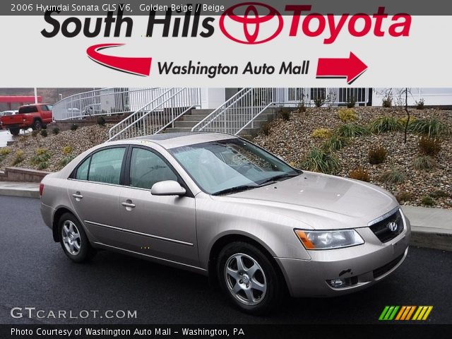 2006 Hyundai Sonata GLS V6 in Golden Beige
