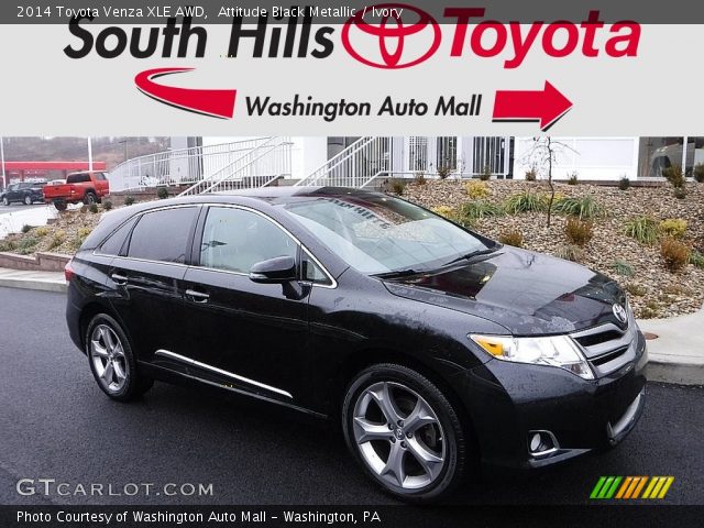 2014 Toyota Venza XLE AWD in Attitude Black Metallic