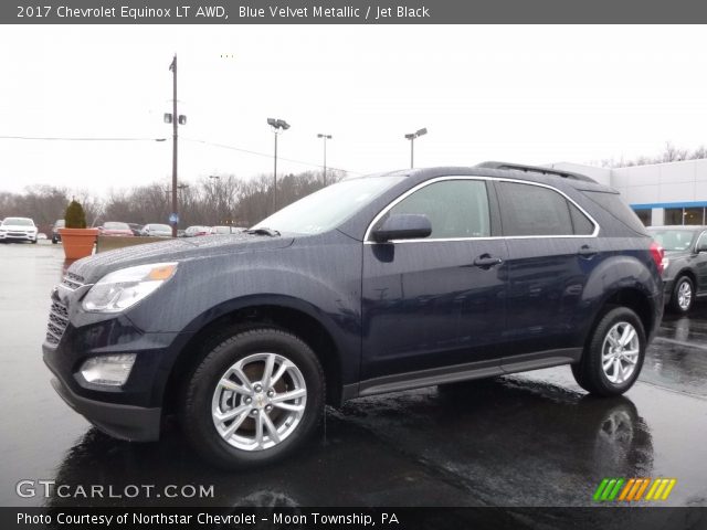 2017 Chevrolet Equinox LT AWD in Blue Velvet Metallic