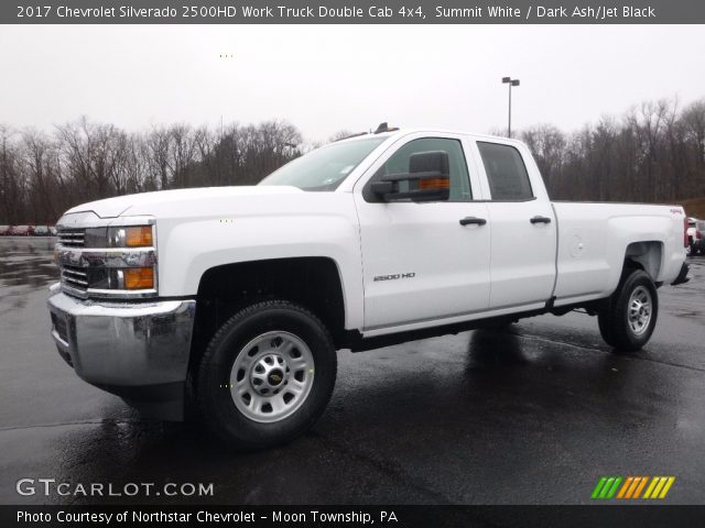 2017 Chevrolet Silverado 2500HD Work Truck Double Cab 4x4 in Summit White