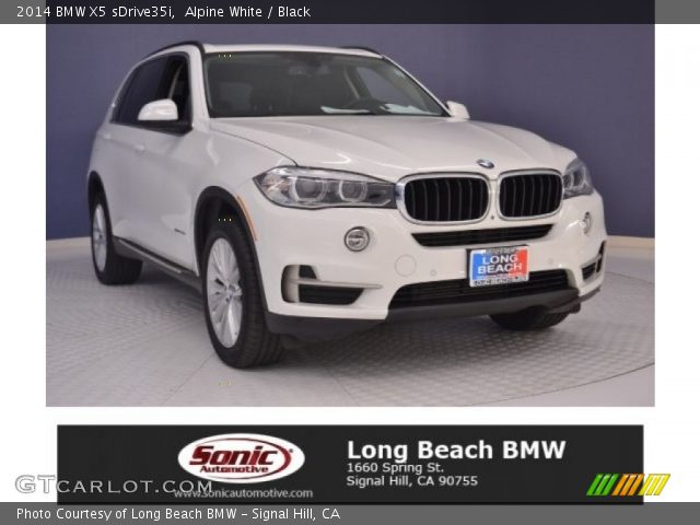 2014 BMW X5 sDrive35i in Alpine White