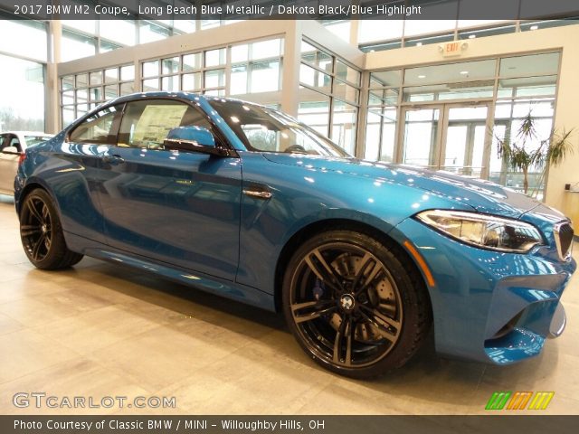 2017 BMW M2 Coupe in Long Beach Blue Metallic