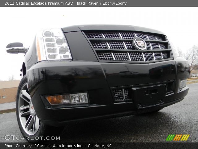 2012 Cadillac Escalade Premium AWD in Black Raven