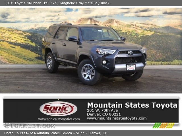 2016 Toyota 4Runner Trail 4x4 in Magnetic Gray Metallic