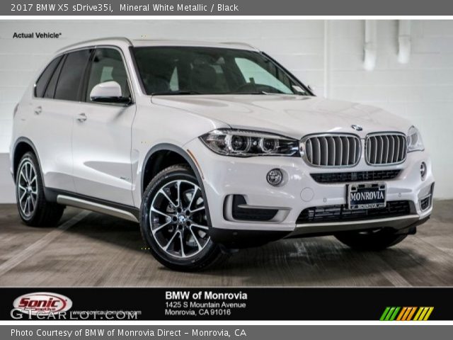 2017 BMW X5 sDrive35i in Mineral White Metallic