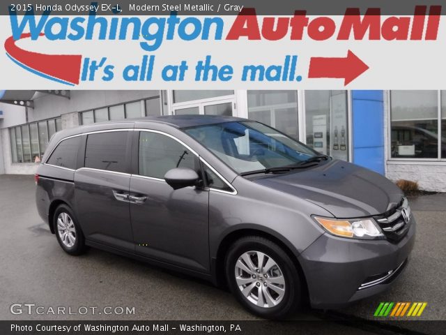 2015 Honda Odyssey EX-L in Modern Steel Metallic