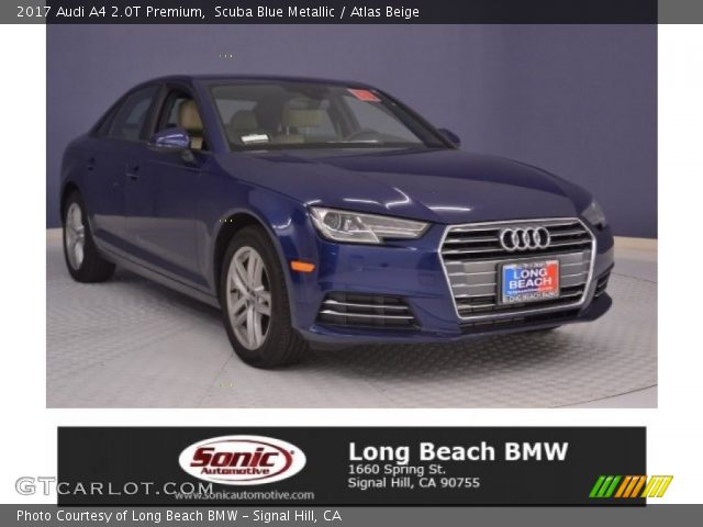 2017 Audi A4 2.0T Premium in Scuba Blue Metallic