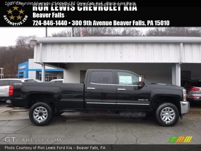 2017 Chevrolet Silverado 2500HD LTZ Crew Cab 4x4 in Black