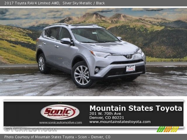 2017 Toyota RAV4 Limited AWD in Silver Sky Metallic
