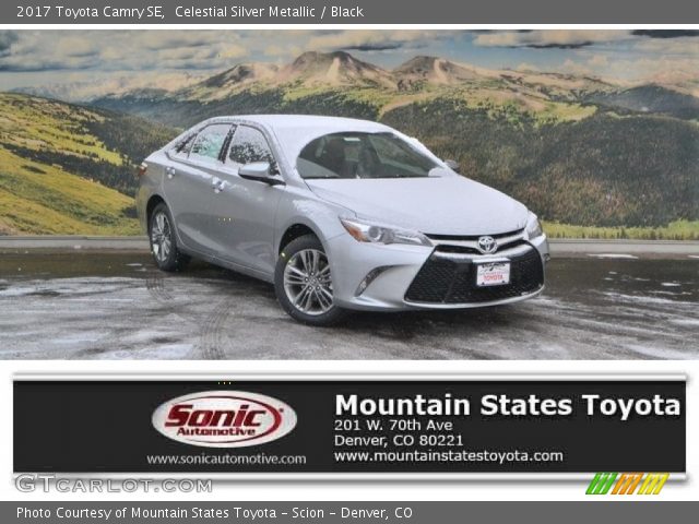 2017 Toyota Camry SE in Celestial Silver Metallic