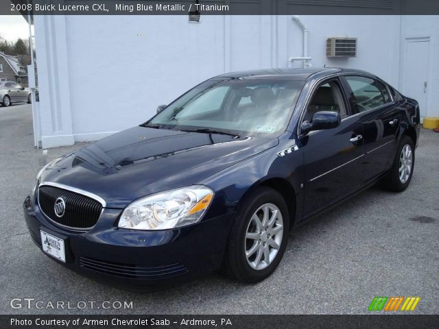 2008 Buick Lucerne CXL in Ming Blue Metallic
