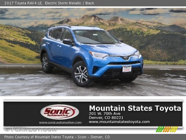 2017 Toyota RAV4 LE in Electric Storm Metallic