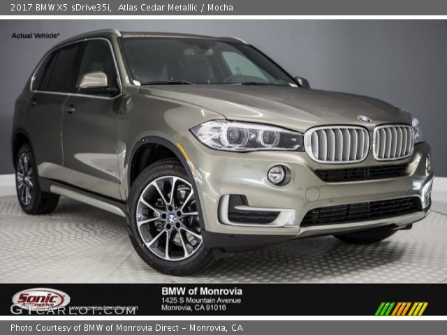 2017 BMW X5 sDrive35i in Atlas Cedar Metallic