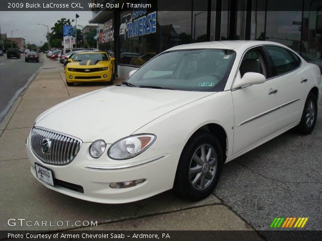 2009 Buick LaCrosse CXL in White Opal
