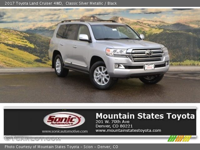 2017 Toyota Land Cruiser 4WD in Classic Silver Metallic