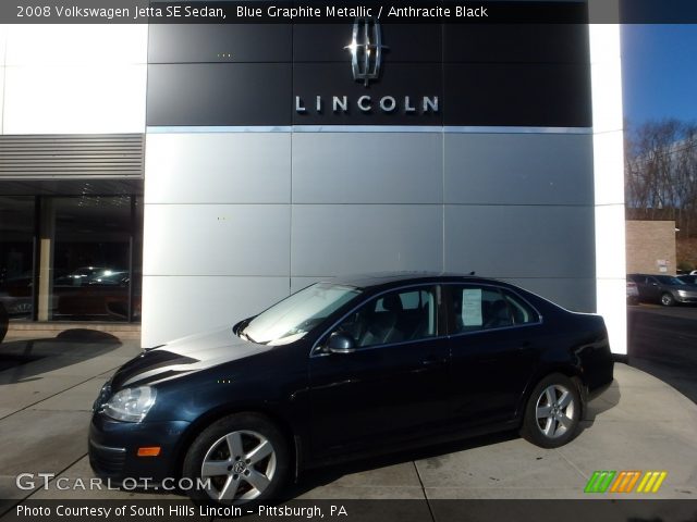 2008 Volkswagen Jetta SE Sedan in Blue Graphite Metallic