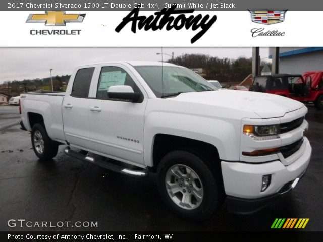 2017 Chevrolet Silverado 1500 LT Double Cab 4x4 in Summit White